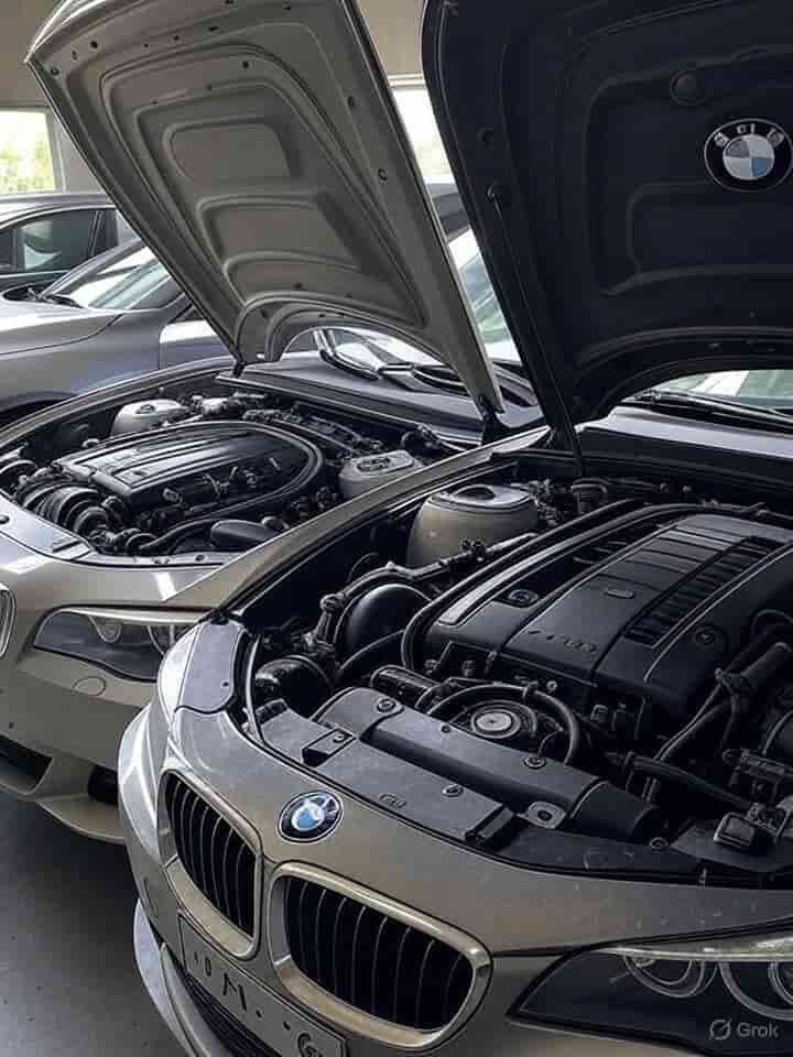 تصویر موتور یک ماشین 4 سیلندر