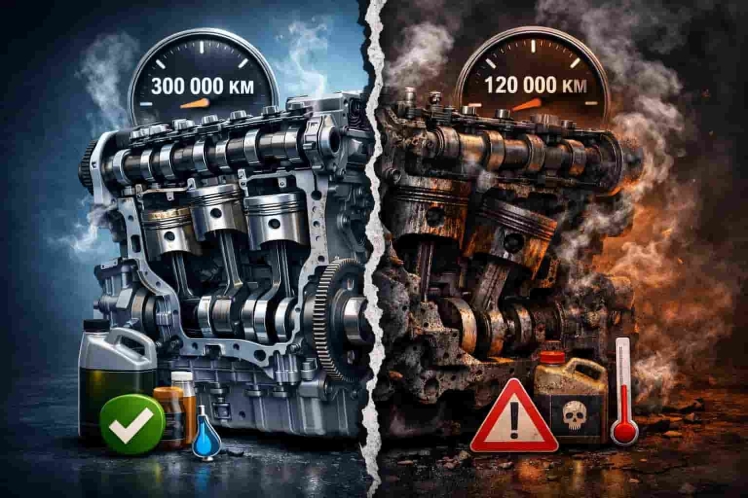 چرا بعضی موتورها ۳۰۰ هزار کیلومتر کار می‌کنند و بعضی نه؟ | علت مستهلک شدن خودرو