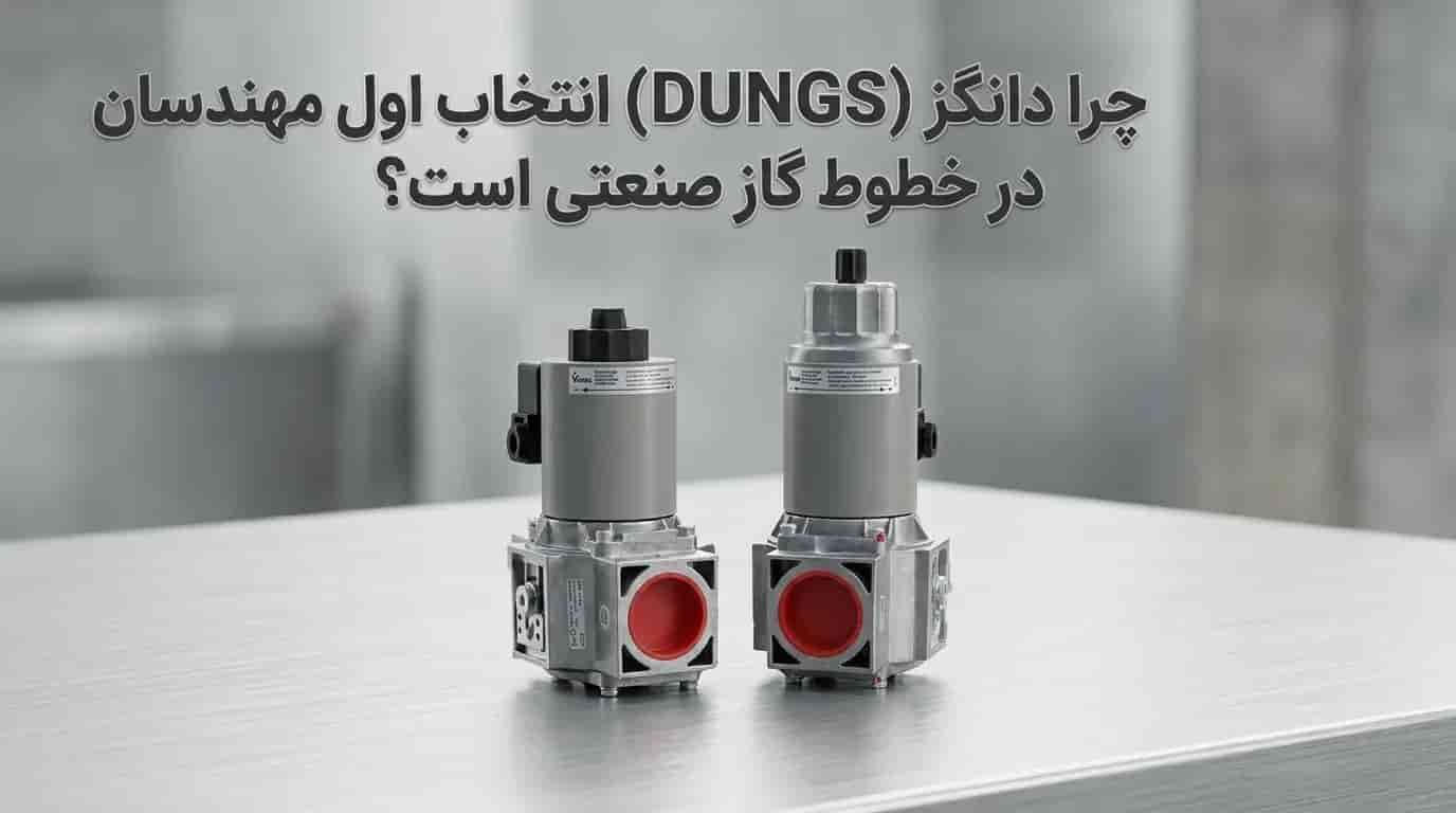 چرا دانگز (DUNGS) انتخاب اول مهندسان در خطوط گاز صنعتی است؟